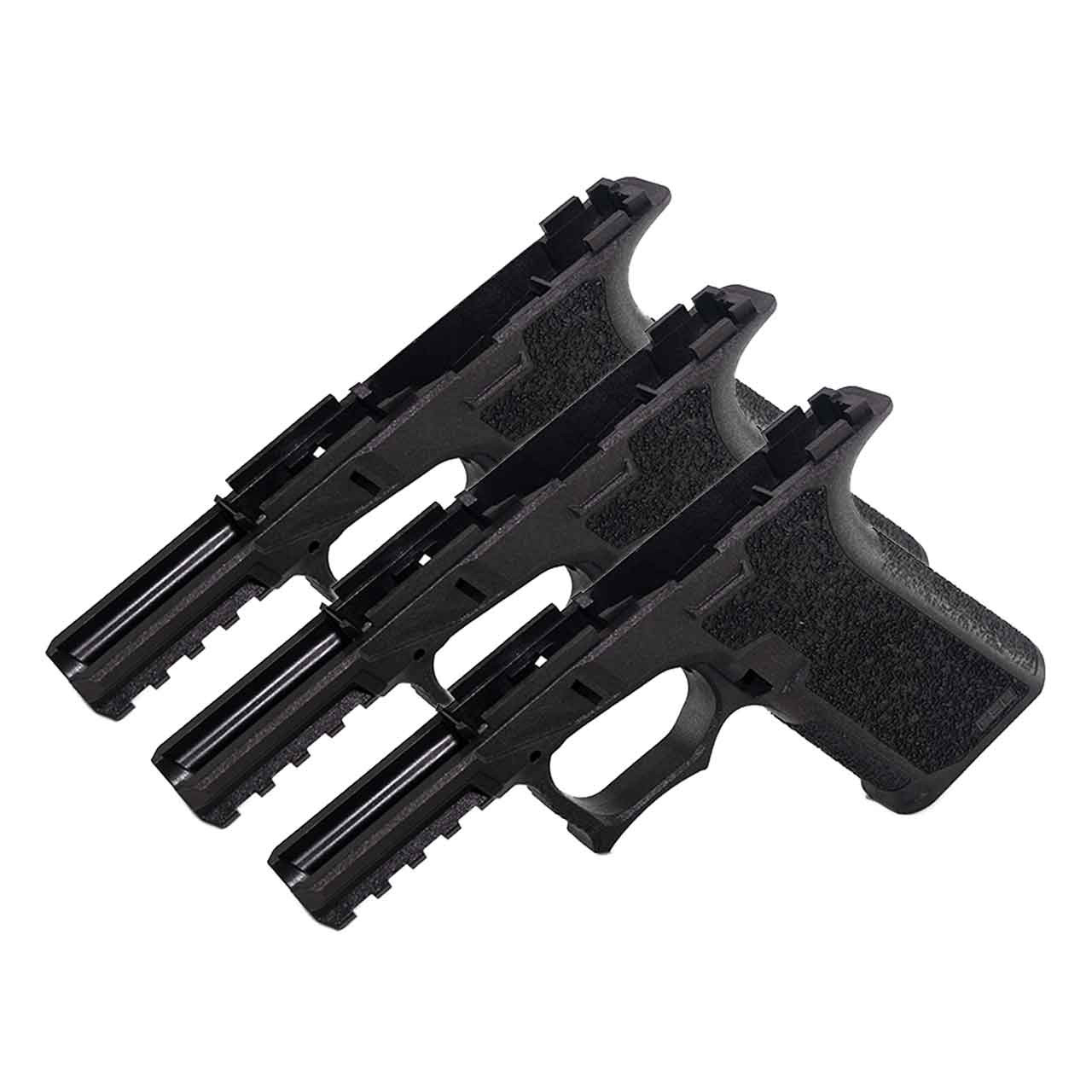 (3) PACK – POLYMER80 80% LOWER FRAME COMPACT G19 / G23 PF940C P80-BKC – COLOR OPTIONS